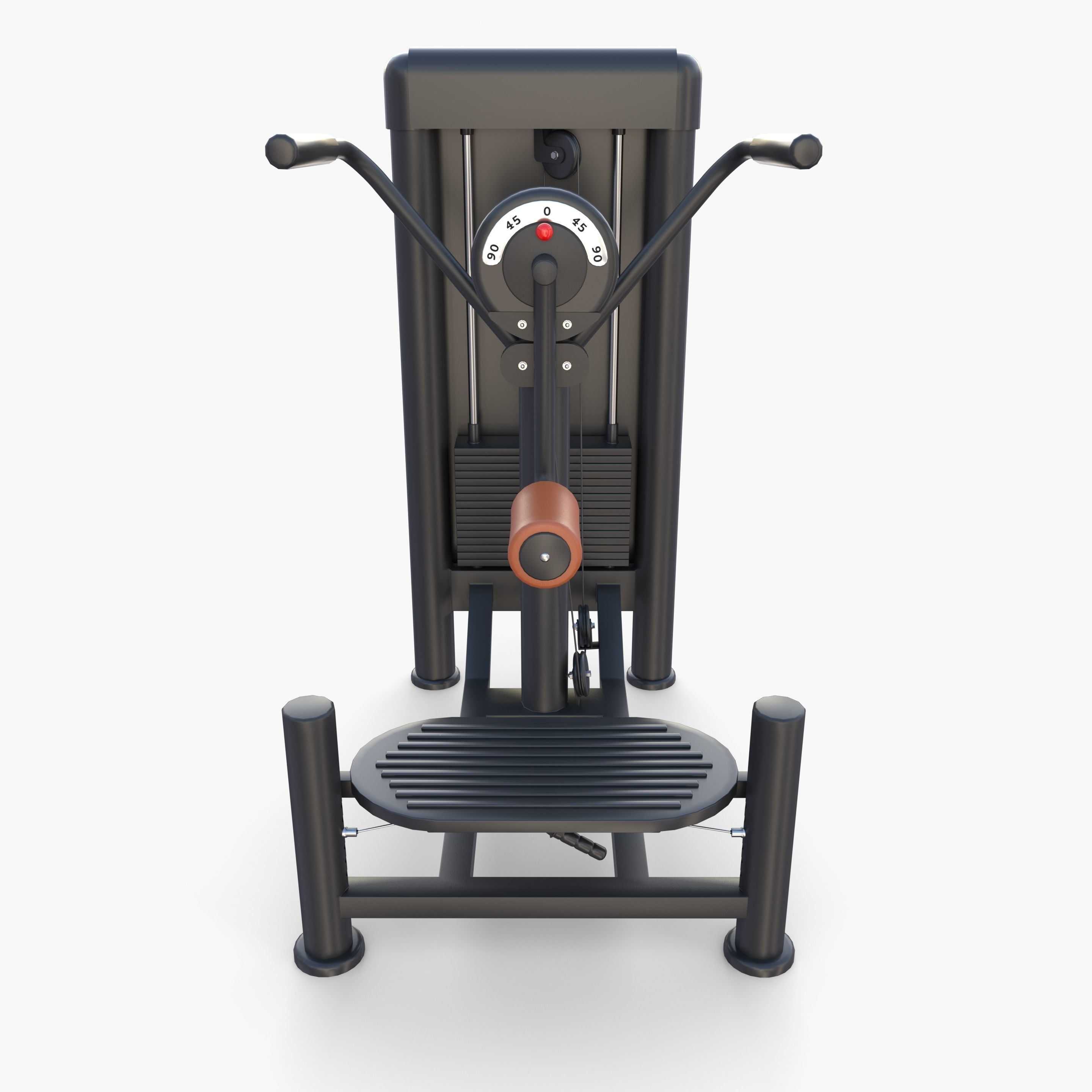 Multi hip machine 3D model_6