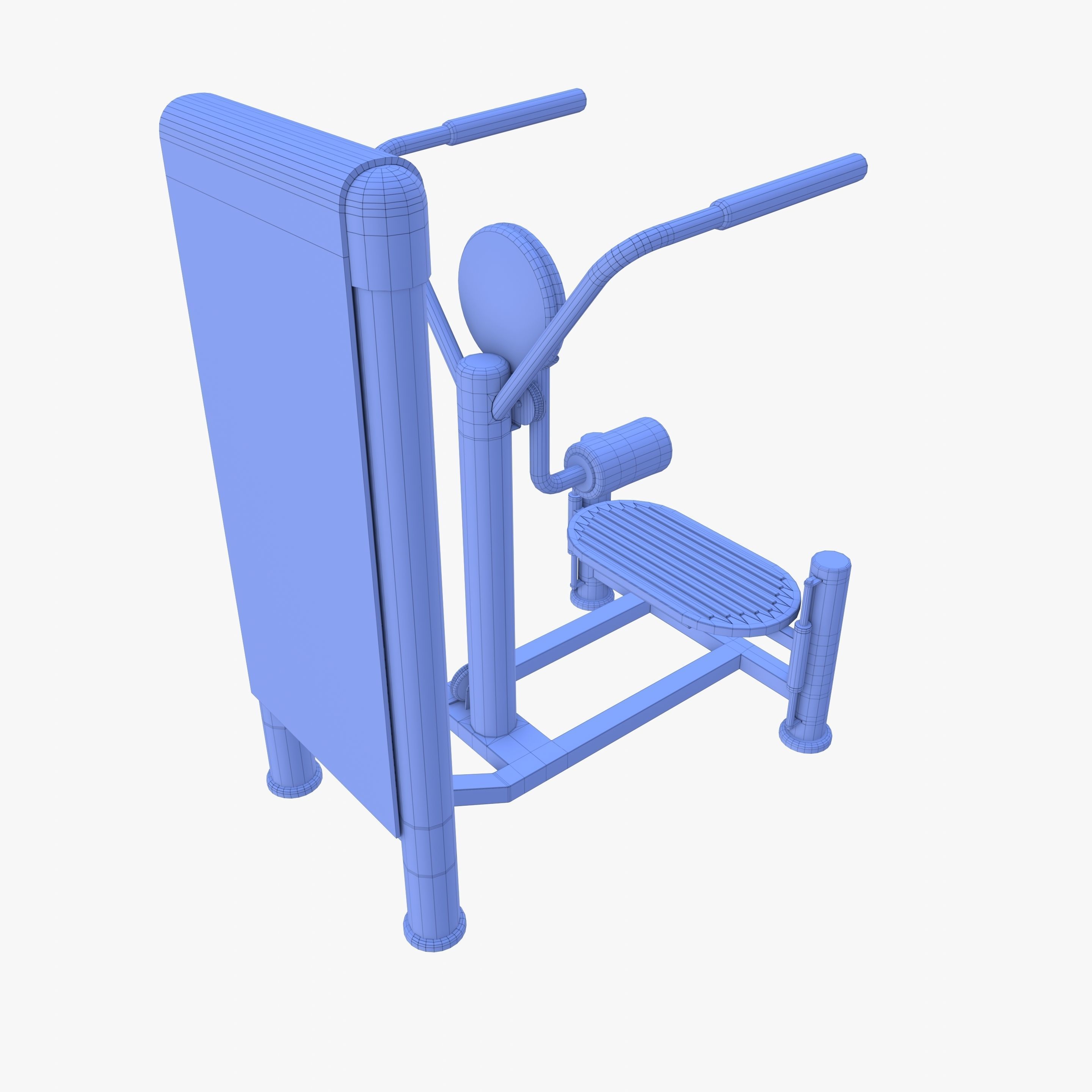 Multi hip machine 3D model_17