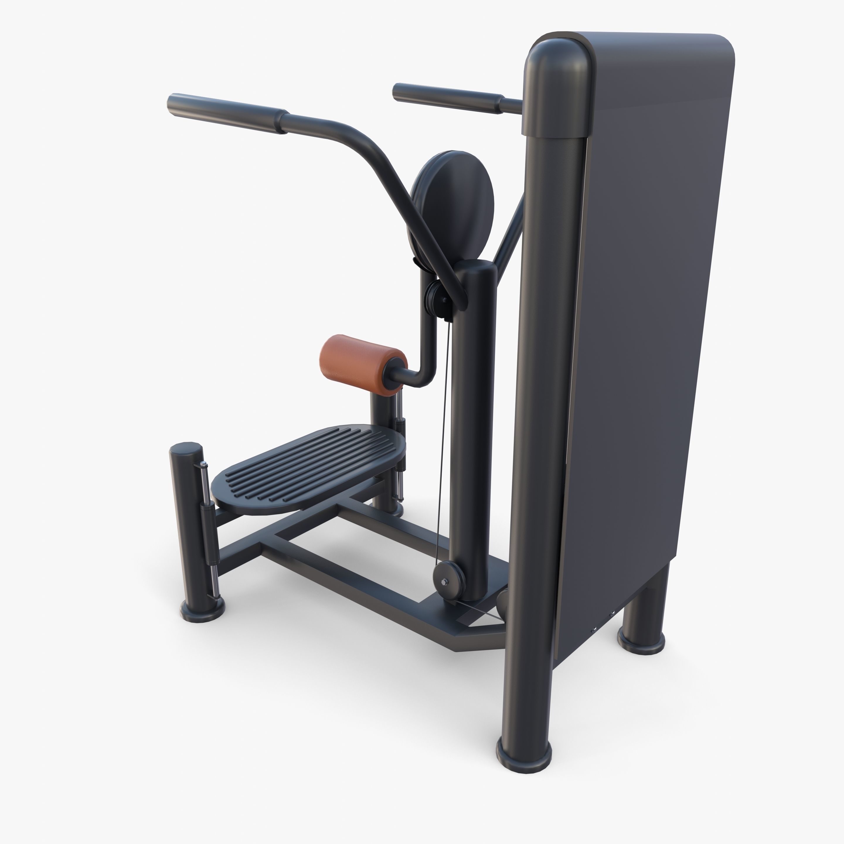 Multi hip machine 3D model_2