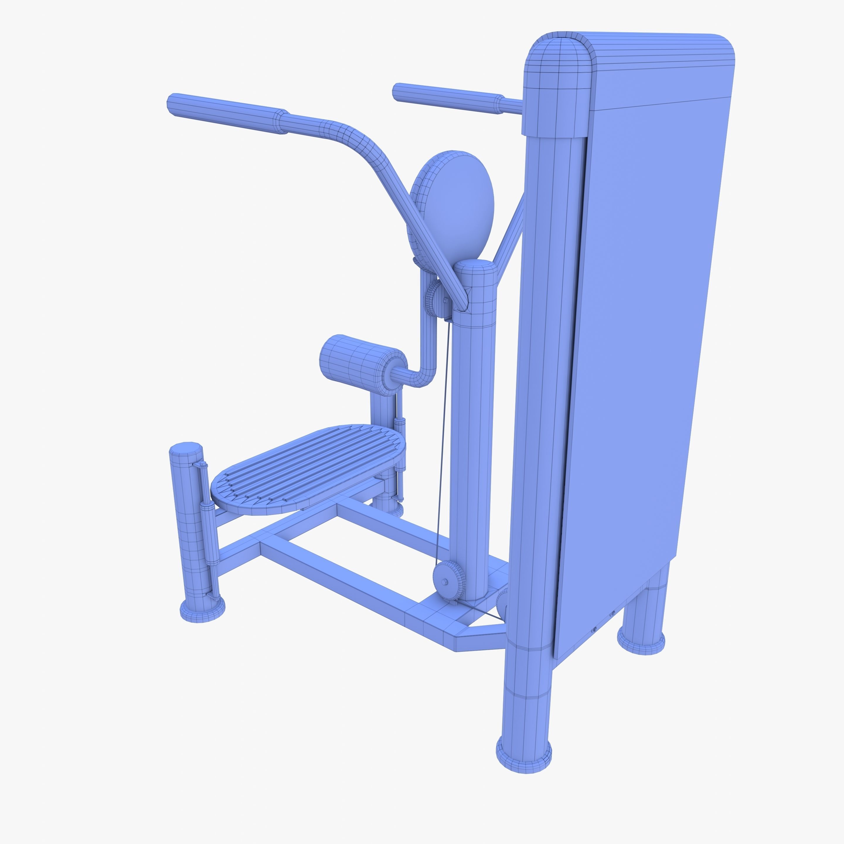 Multi hip machine 3D model_13