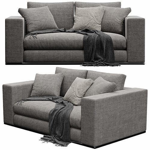 Hamilton 180 Sofa 3D model 4