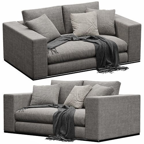 Hamilton 180 Sofa 3D model 3