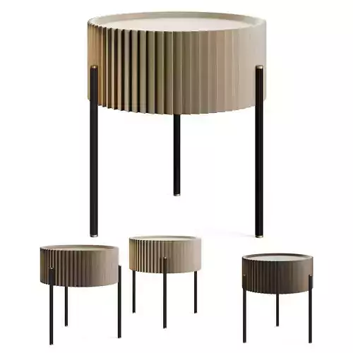 Circles Bedside Table LuxLucia Casa