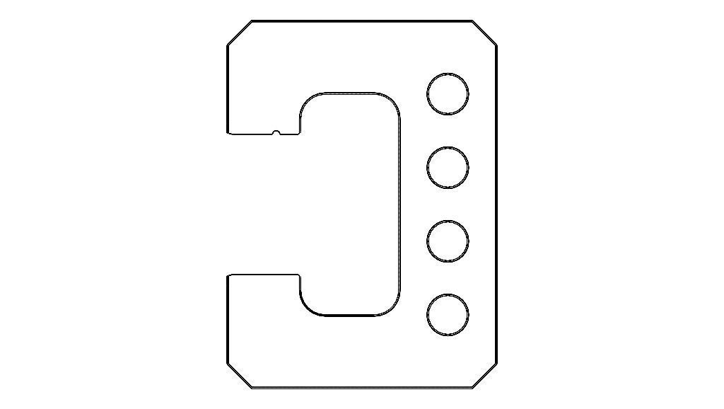 Limit Snap Gauge Set for Measuring Range 3 to 188 mm Low-poly 3D model_64