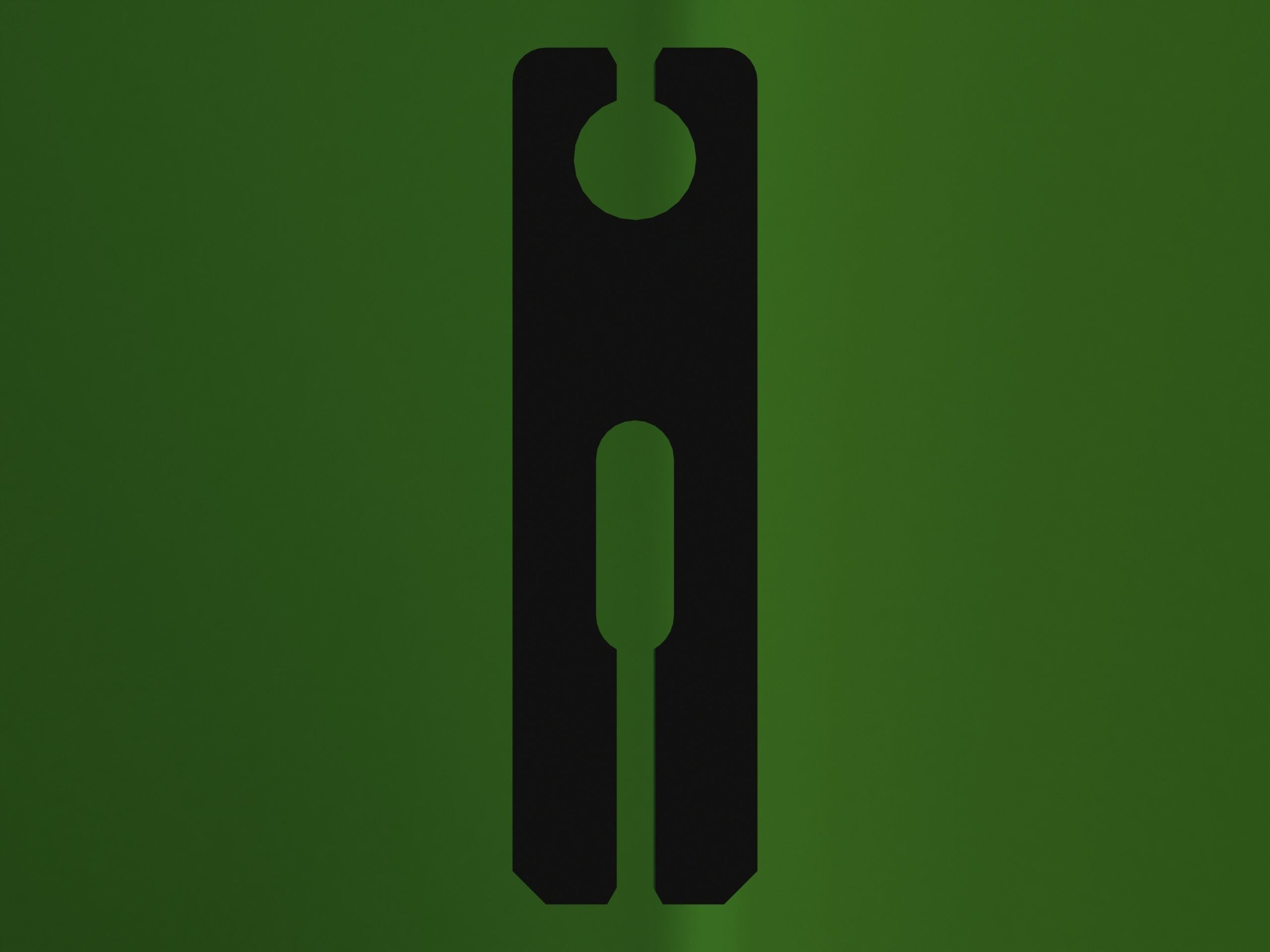 Limit Snap Gauge Set for Measuring Range 3 to 188 mm Low-poly 3D model_4