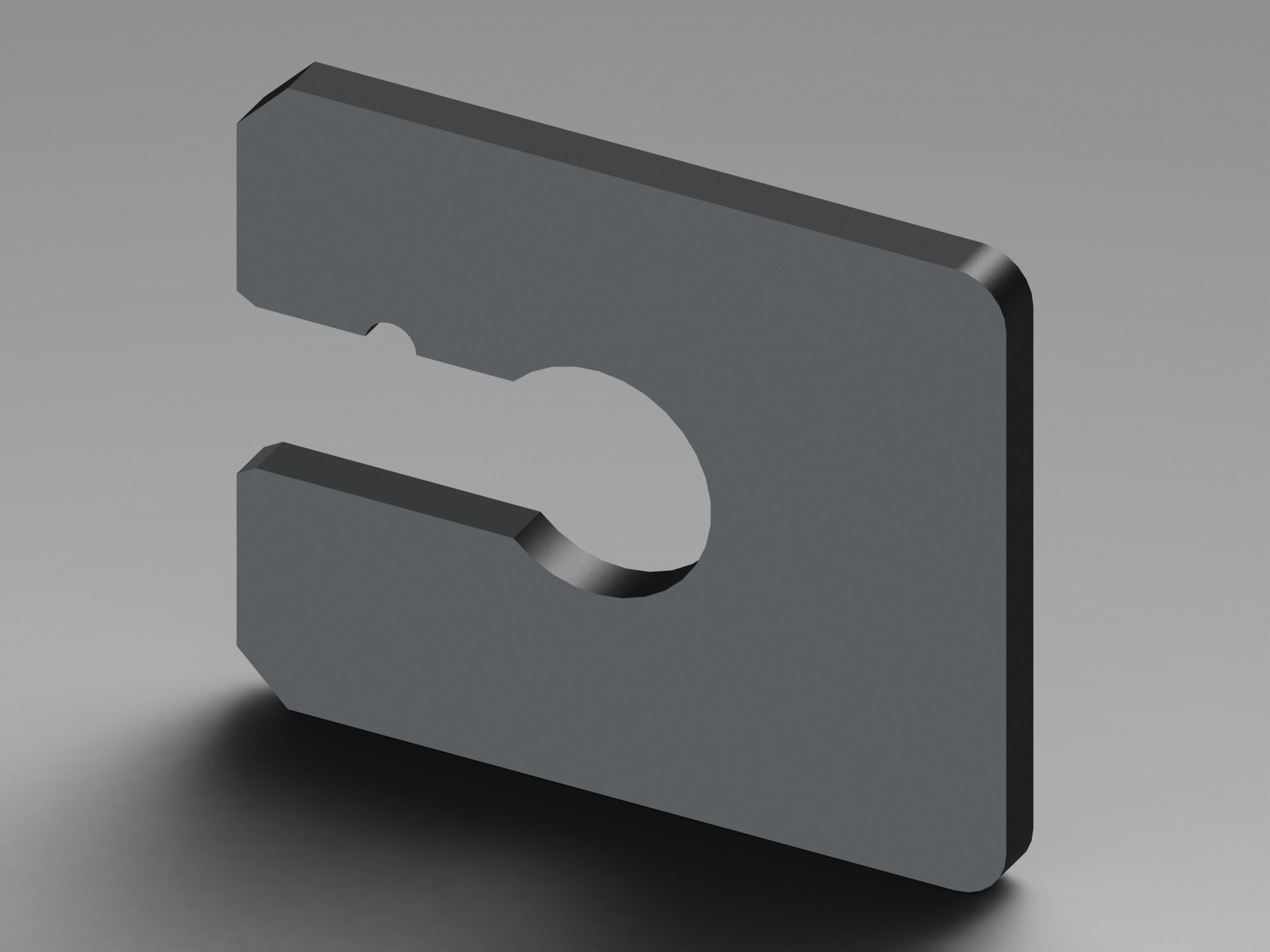 Limit Snap Gauge Set for Measuring Range 3 to 188 mm Low-poly 3D model_18