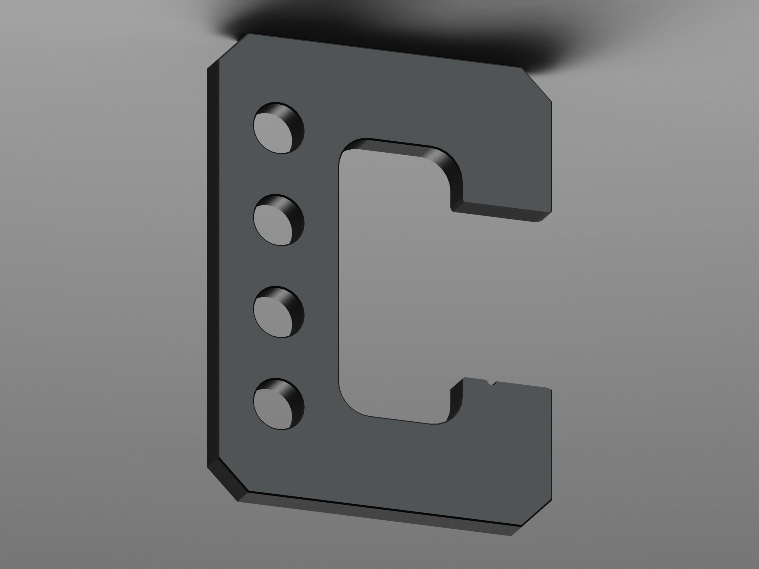 Limit Snap Gauge Set for Measuring Range 3 to 188 mm Low-poly 3D model_61