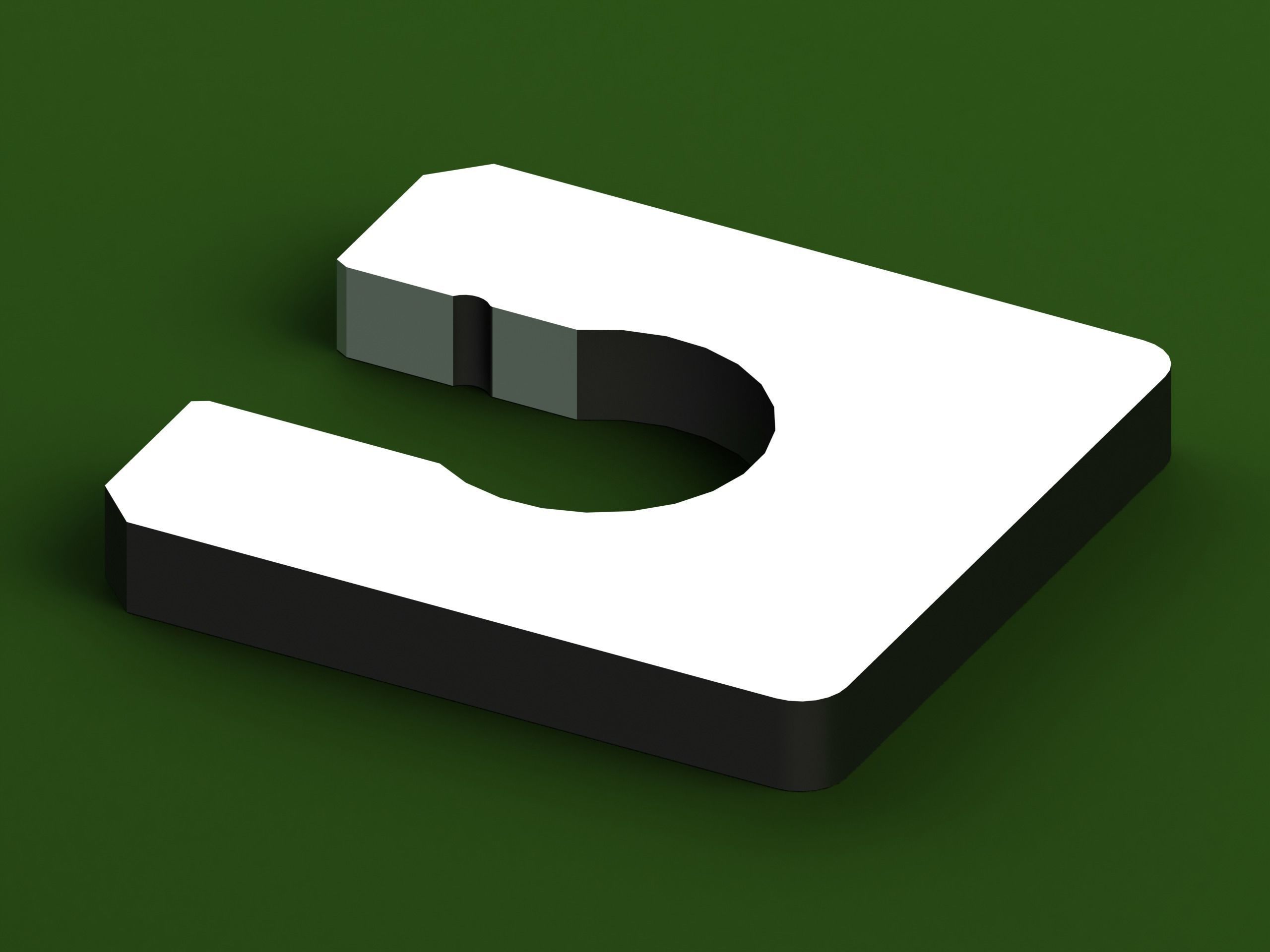 Limit Snap Gauge Set for Measuring Range 3 to 188 mm Low-poly 3D model_26