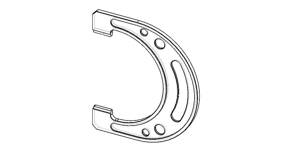 Limit Snap Gauge Set for Measuring Range 3 to 188 mm Low-poly 3D model_78
