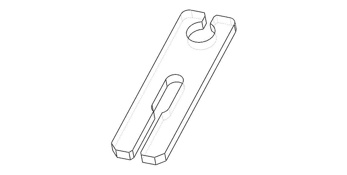 Limit Snap Gauge Set for Measuring Range 3 to 188 mm Low-poly 3D model_6