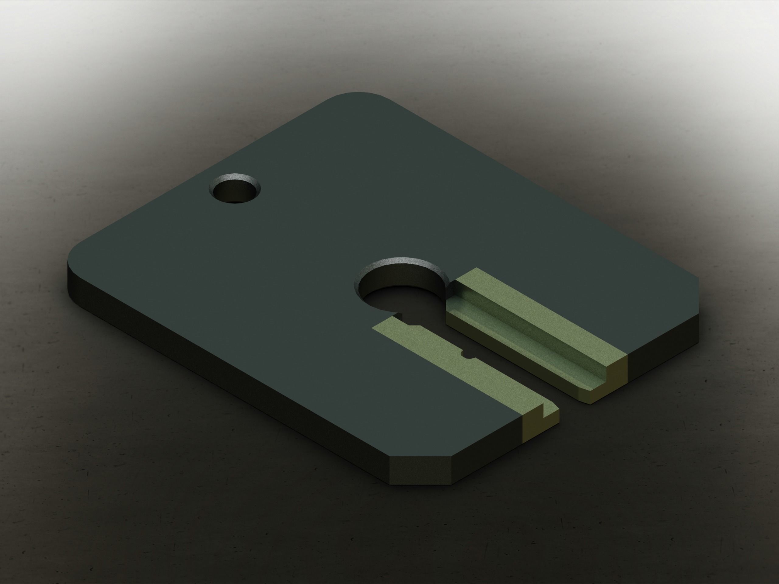 Limit Snap Gauge Set for Measuring Range 3 to 188 mm Low-poly 3D model_10