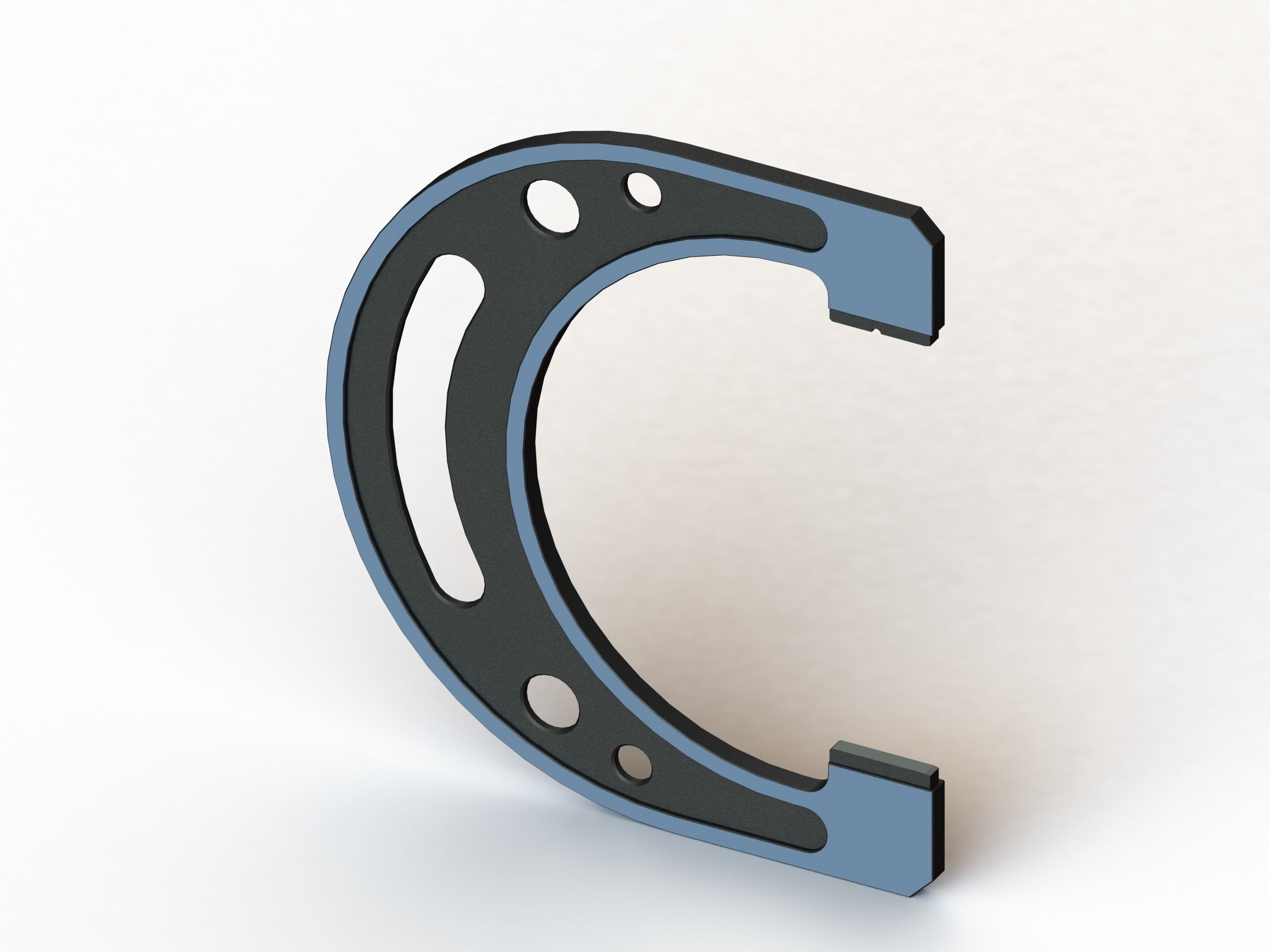 Limit Snap Gauge Set for Measuring Range 3 to 188 mm Low-poly 3D model_77