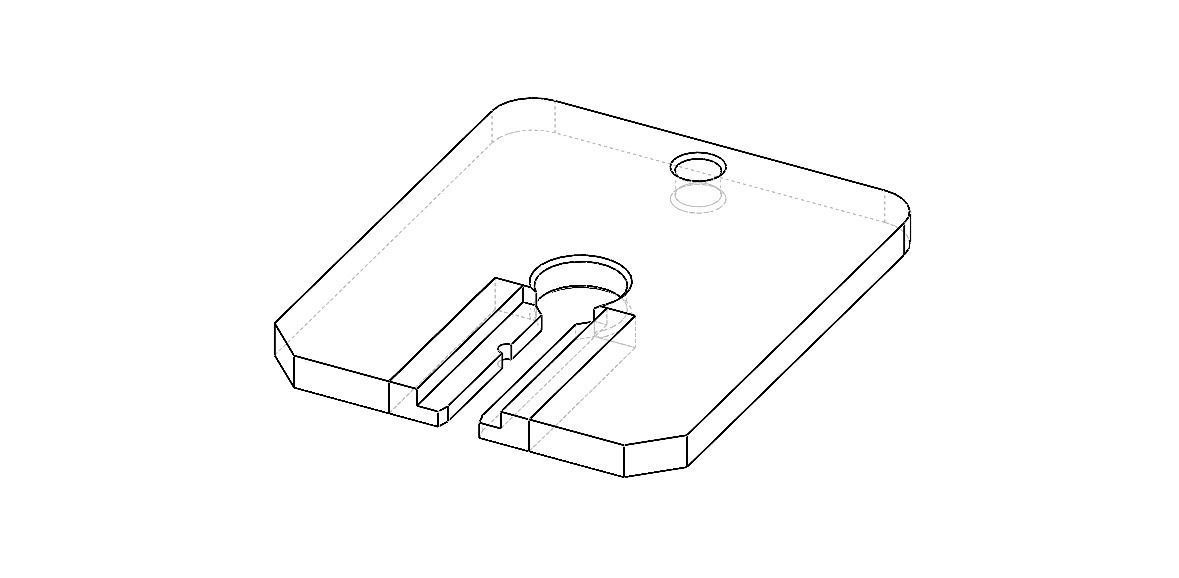 Limit Snap Gauge Set for Measuring Range 3 to 188 mm Low-poly 3D model_17