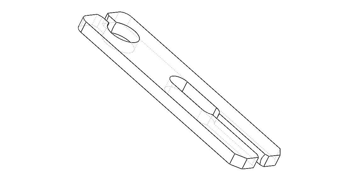 Limit Snap Gauge Set for Measuring Range 3 to 188 mm Low-poly 3D model_9