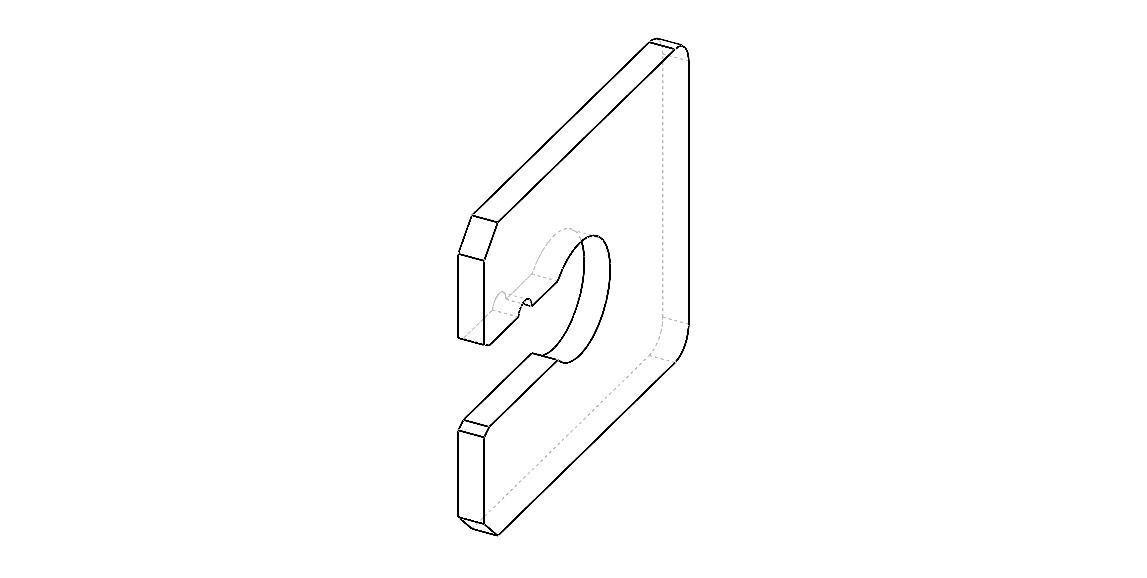 Limit Snap Gauge Set for Measuring Range 3 to 188 mm Low-poly 3D model_25
