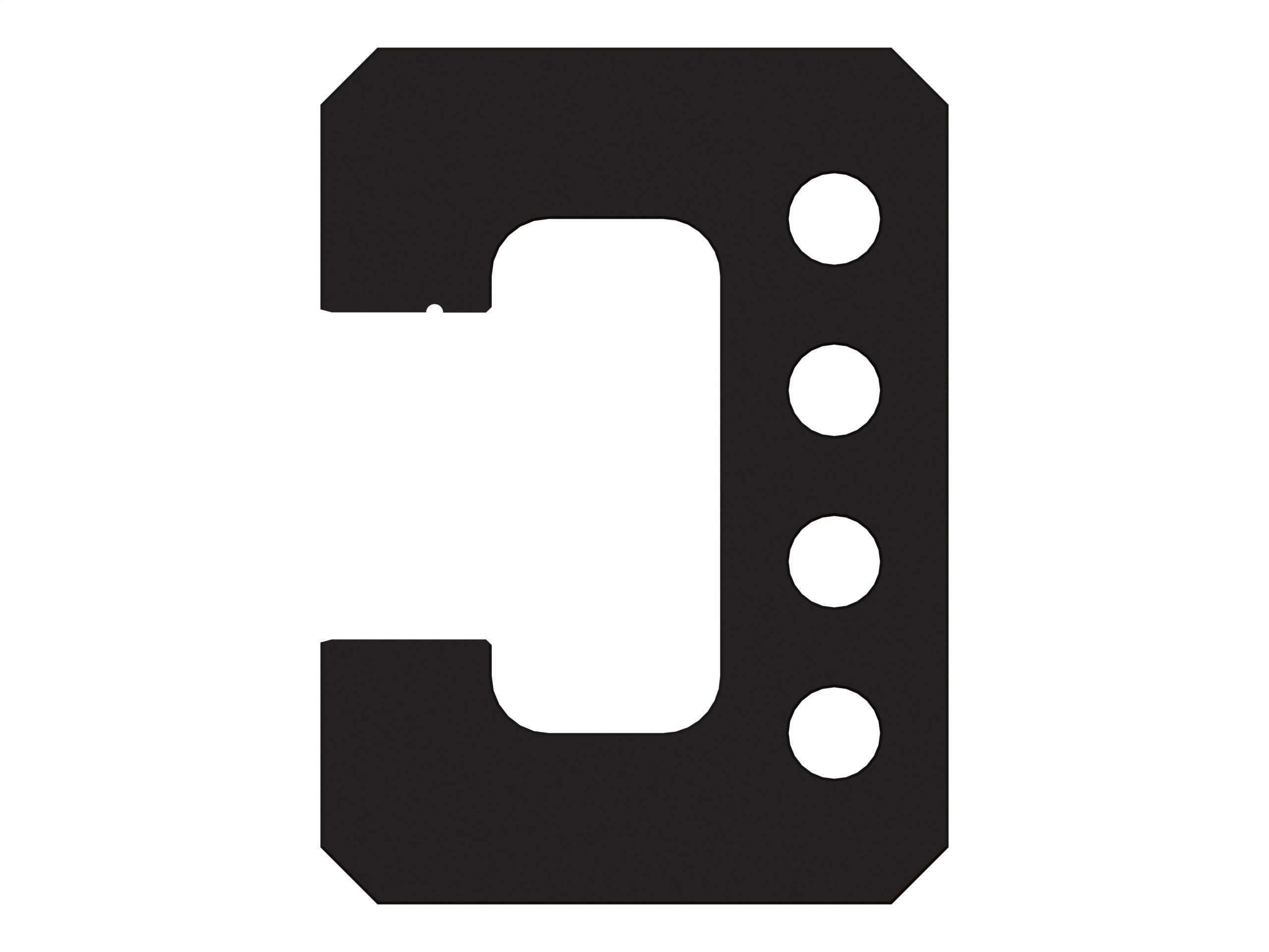 Limit Snap Gauge Set for Measuring Range 3 to 188 mm Low-poly 3D model_60