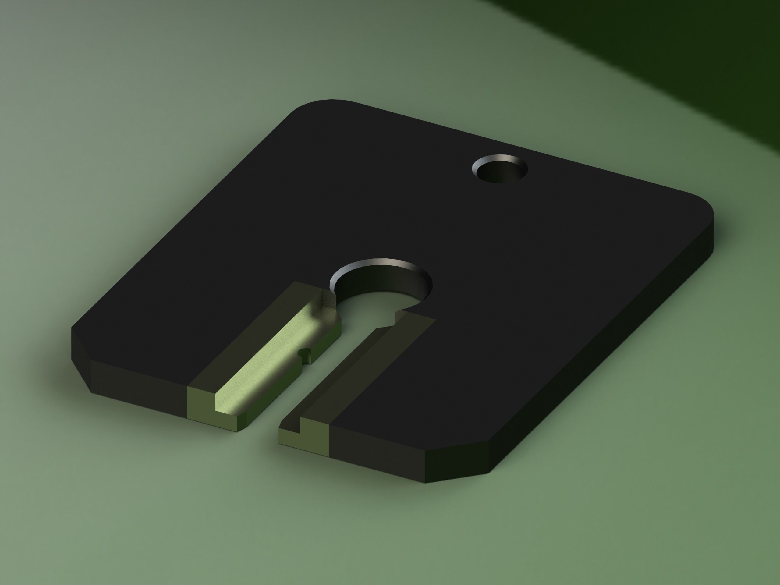 Limit Snap Gauge Set for Measuring Range 3 to 188 mm Low-poly 3D model_13