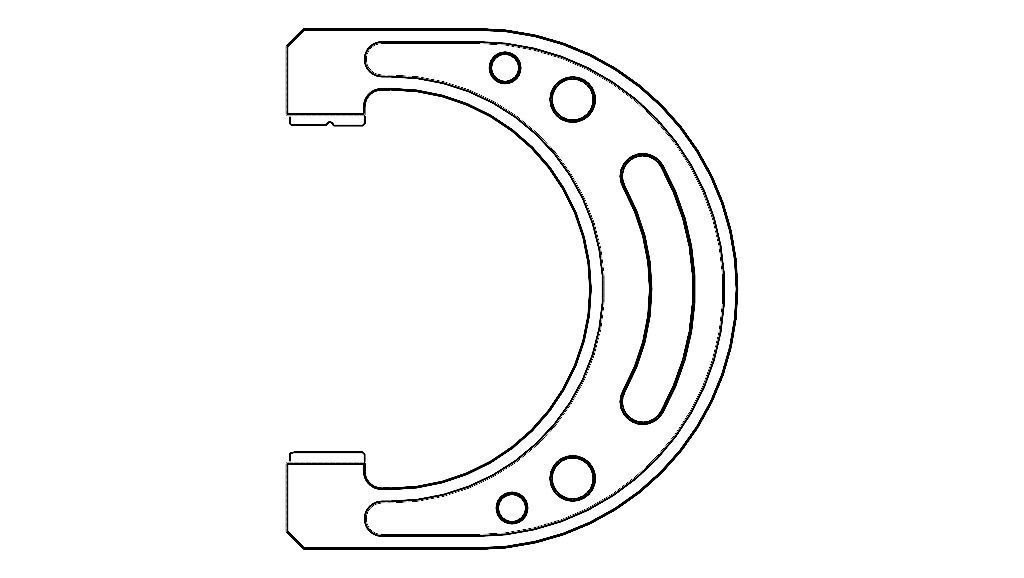 Limit Snap Gauge Set for Measuring Range 3 to 188 mm Low-poly 3D model_80
