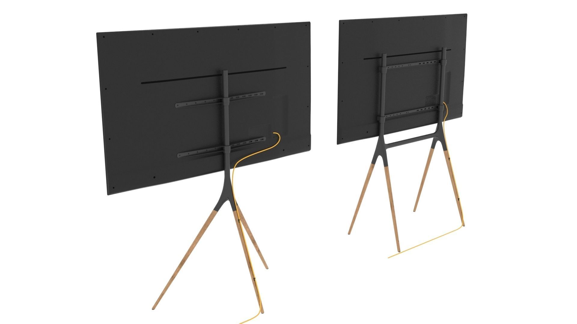 Kanva Quad and Tripod TV Stand - Prism Plus 3D model_7
