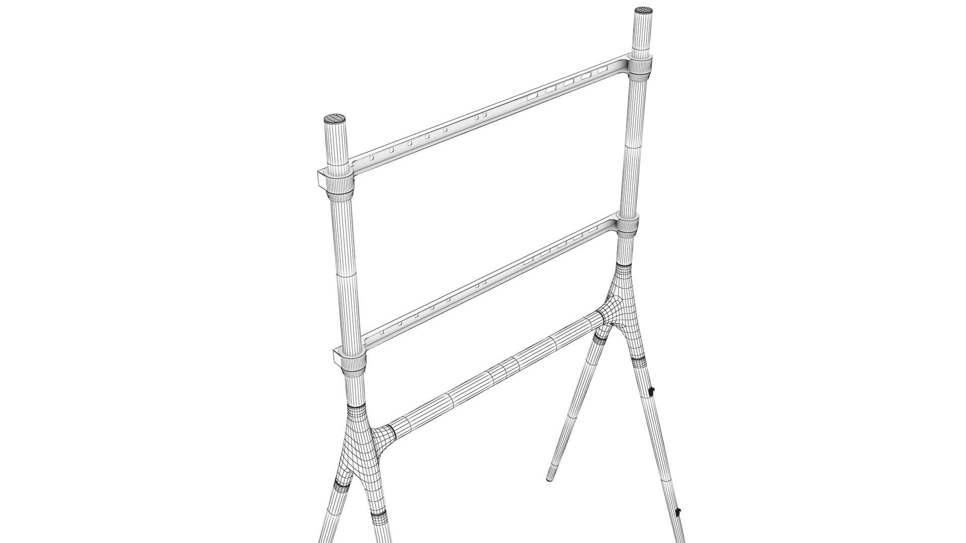 Kanva Quad and Tripod TV Stand - Prism Plus 3D model_20