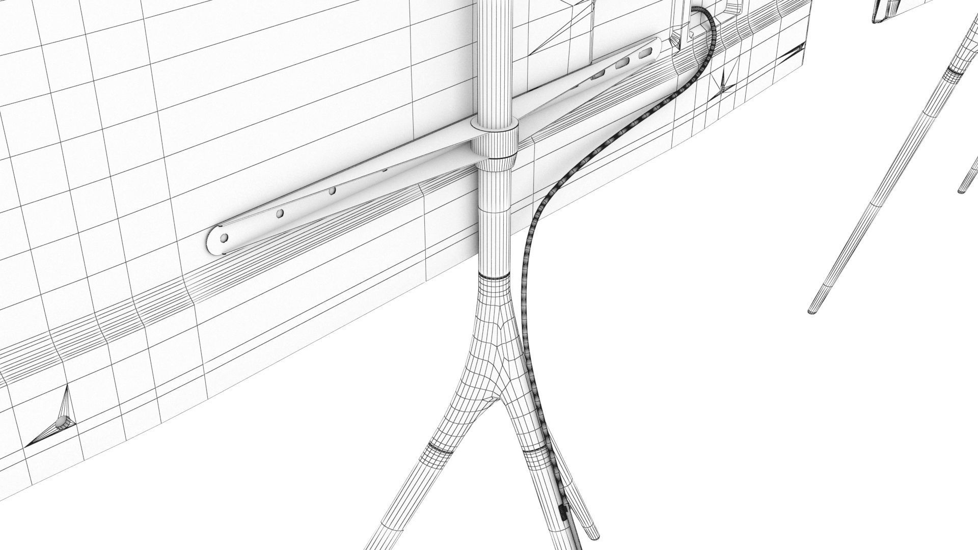 Kanva Quad and Tripod TV Stand - Prism Plus 3D model_18