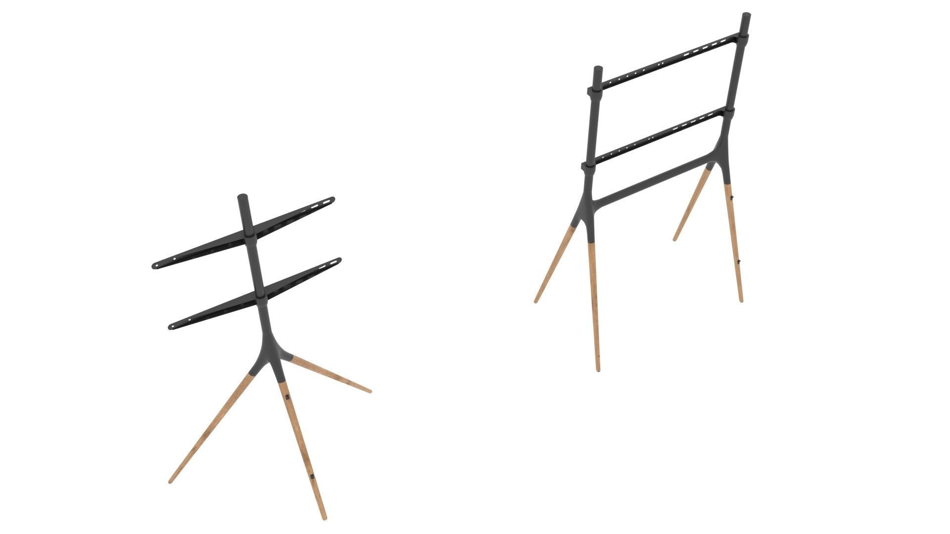 Kanva Quad and Tripod TV Stand - Prism Plus 3D model_13