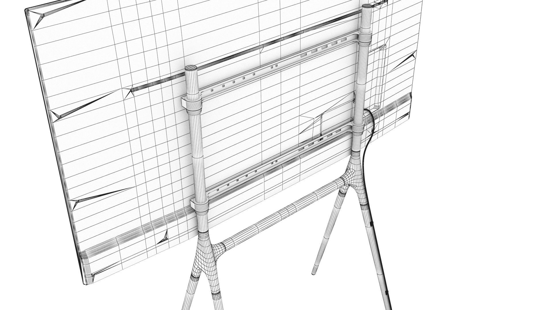 Kanva Quad and Tripod TV Stand - Prism Plus 3D model_19