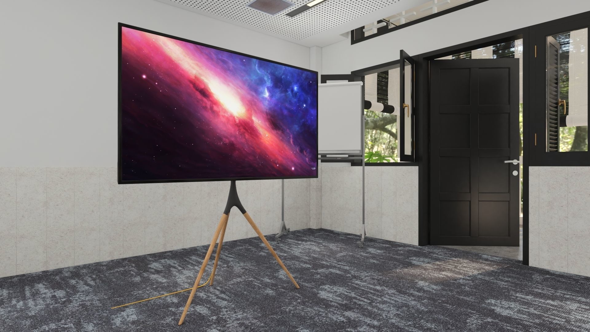 Kanva Quad and Tripod TV Stand - Prism Plus 3D model_3