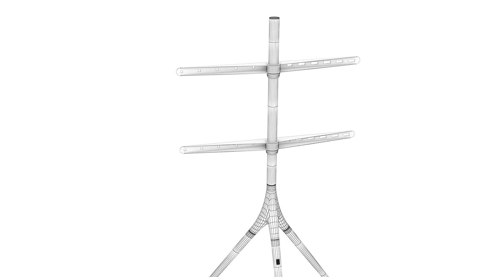 Kanva Quad and Tripod TV Stand - Prism Plus 3D model_21