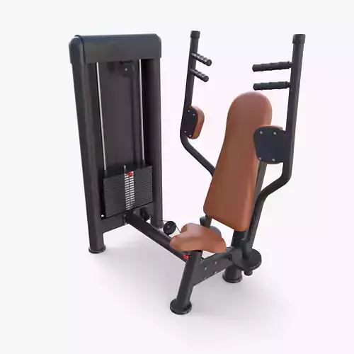Pec deck machine
