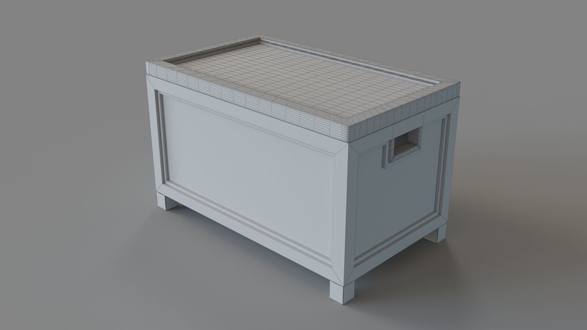 Balboa Storage Trunk 3D model_5