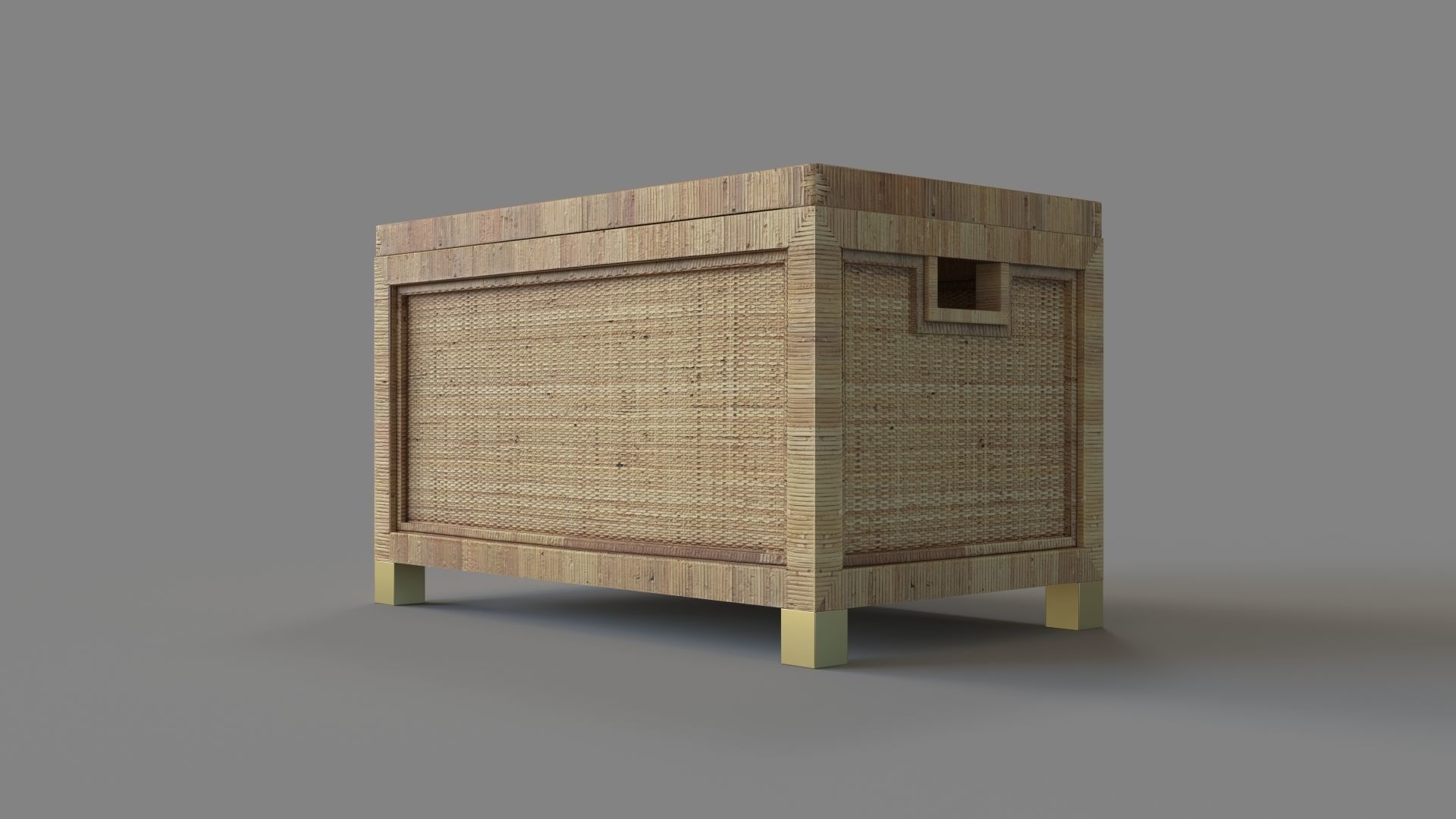 Balboa Storage Trunk 3D model_4