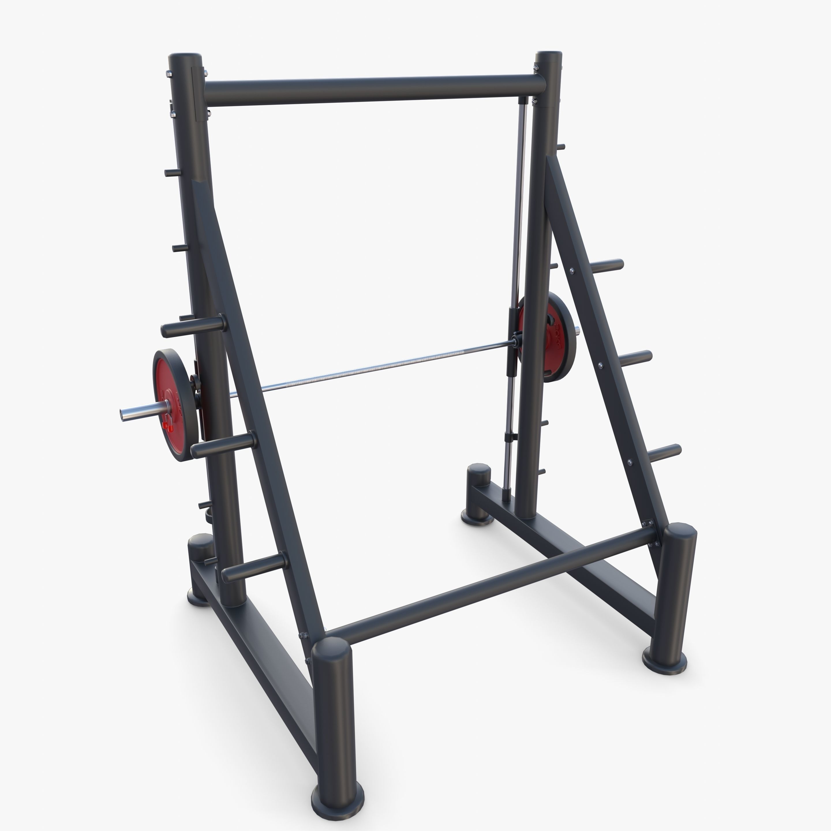 Smith machine 3D model_4