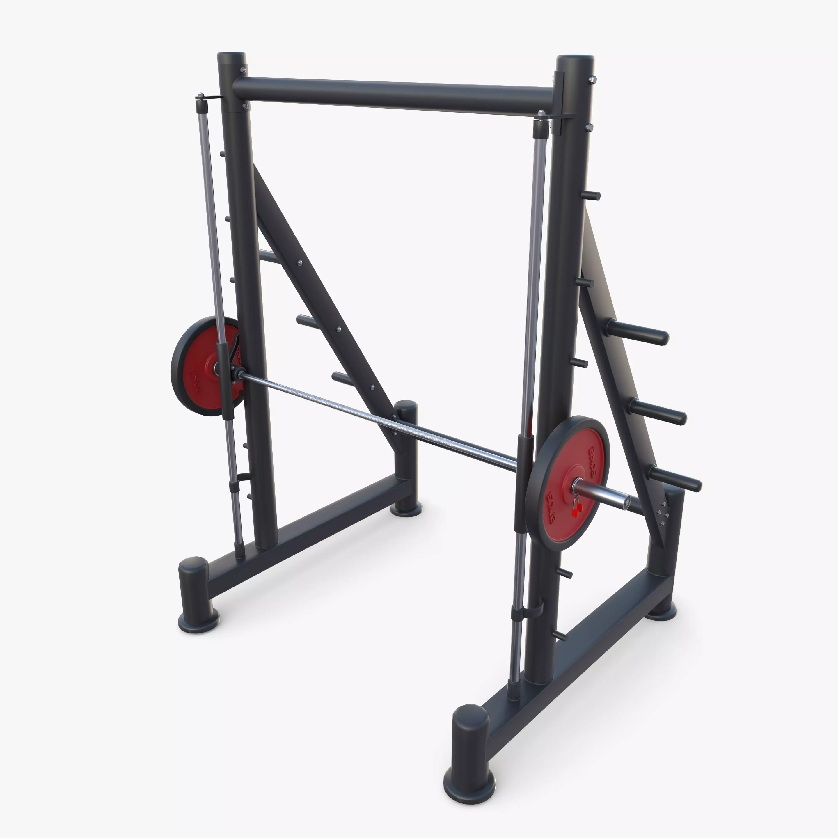 Smith machine 3D model_0
