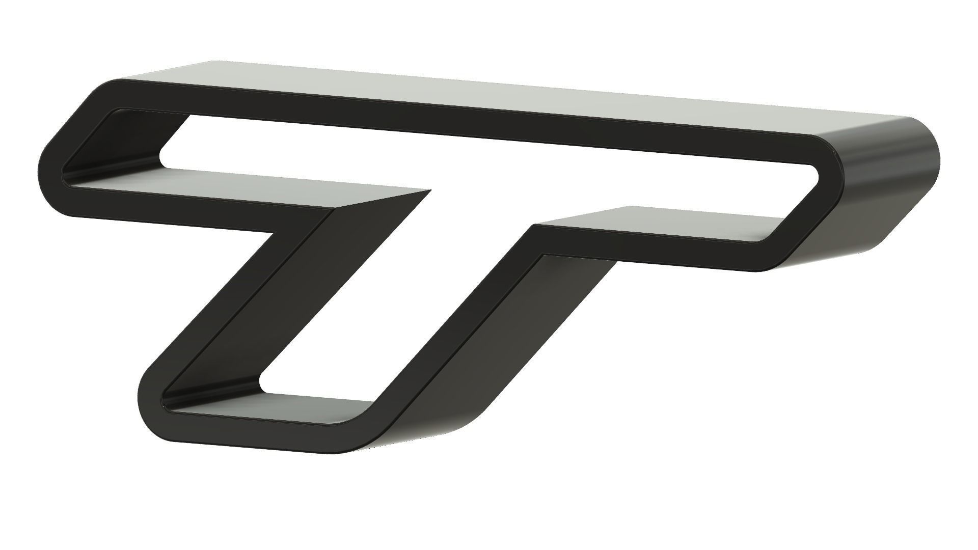 Dodge SRT Big Logo Two Version With Led 3D print model_8