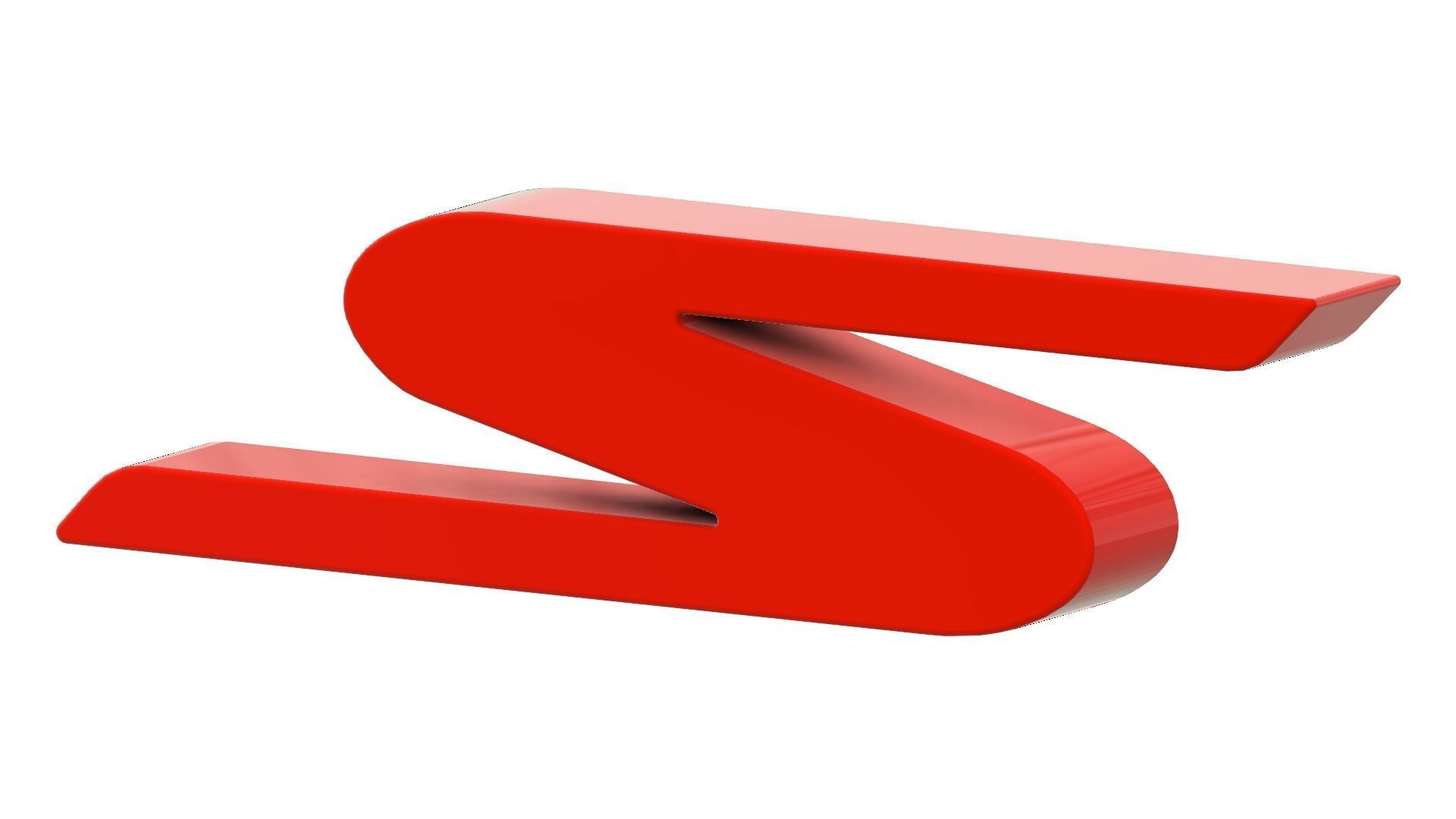 Dodge SRT Big Logo Two Version With Led 3D print model_15