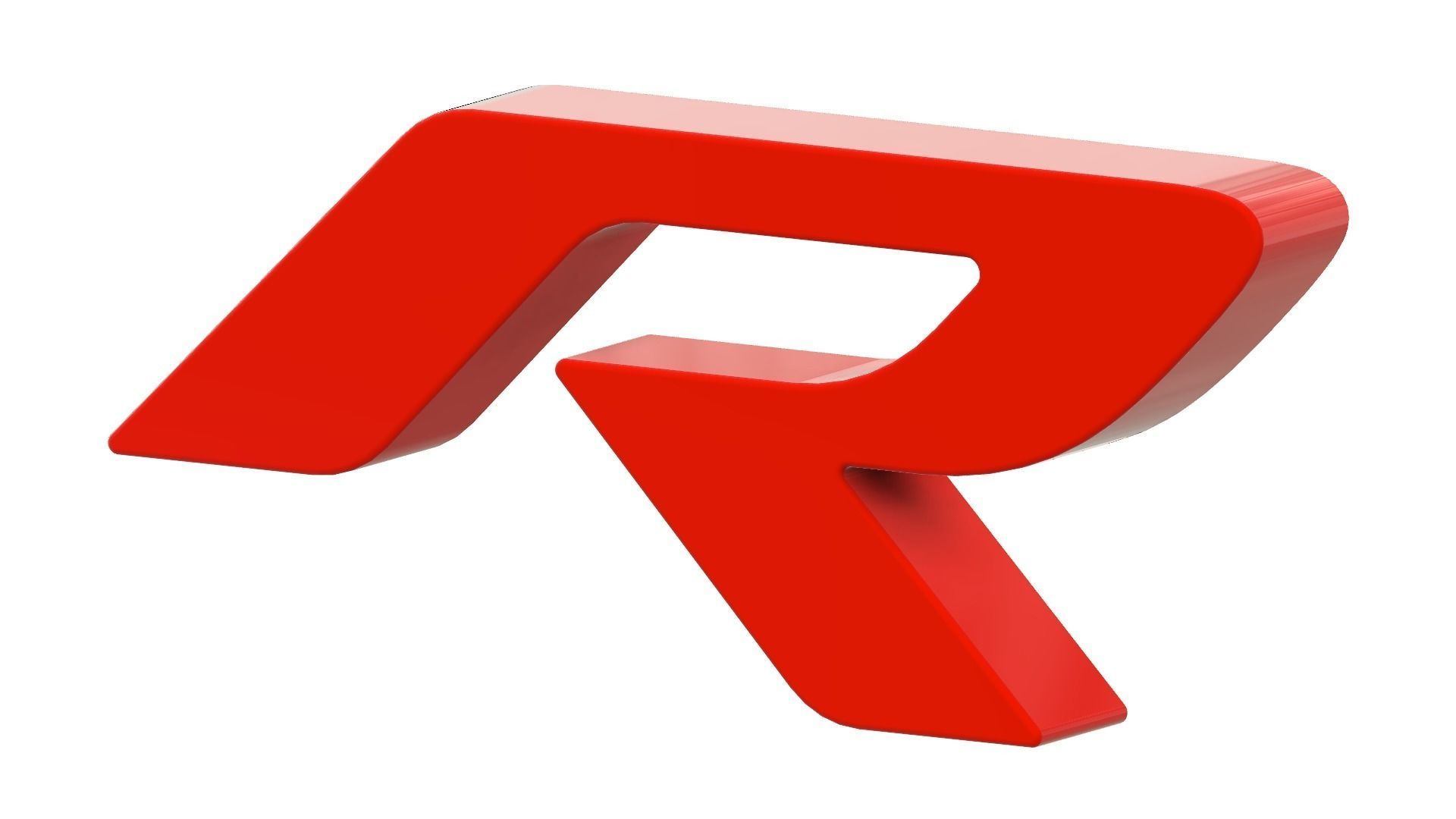 Dodge SRT Big Logo Two Version With Led 3D print model_13