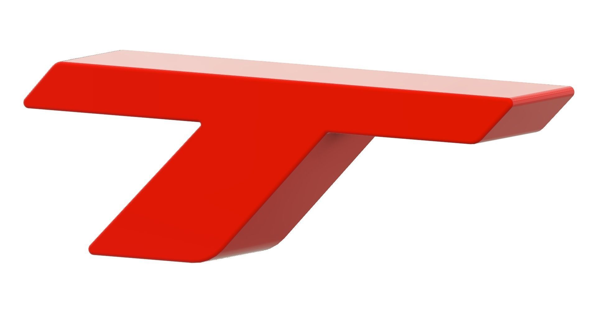 Dodge SRT Big Logo Two Version With Led 3D print model_18