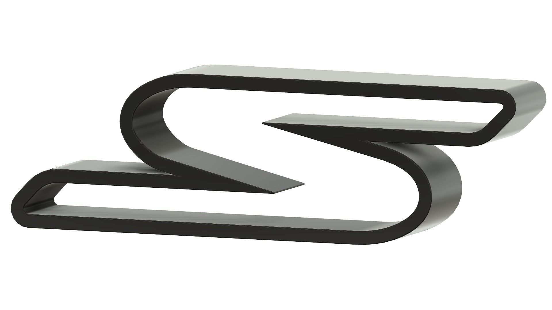 Dodge SRT Big Logo Two Version With Led 3D print model_5