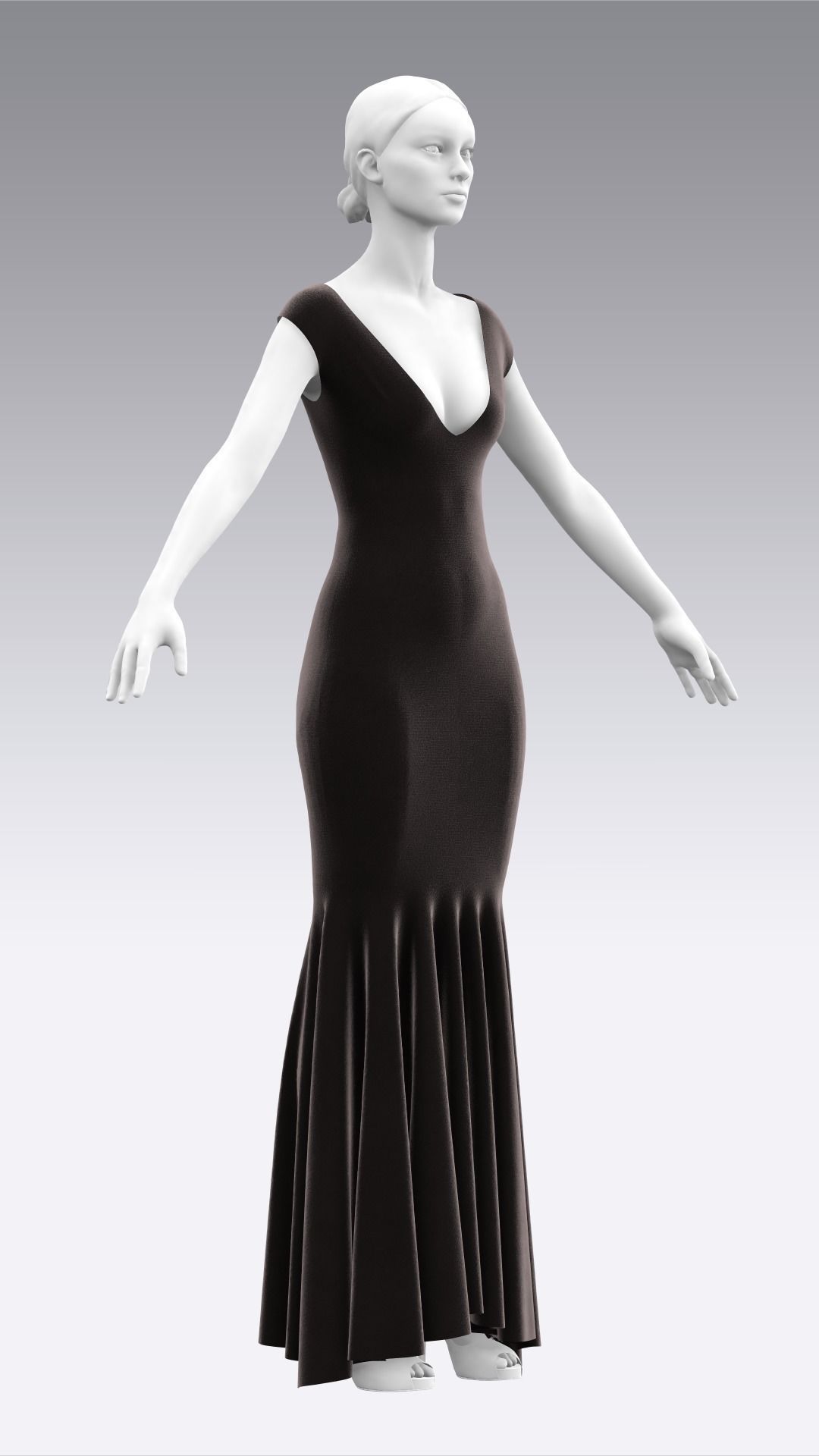 Dress Outfits MD CLO 3D ZPRJ ZPAC project files 3D model_21