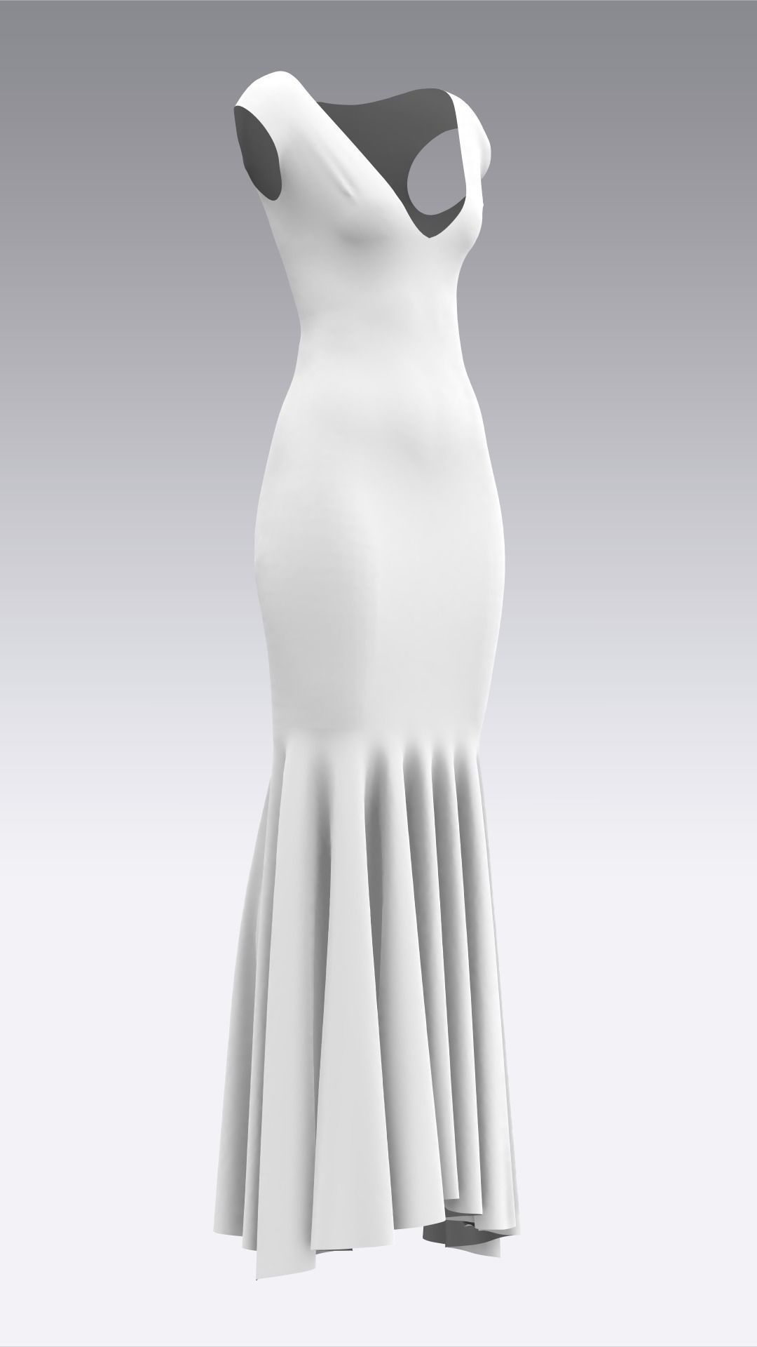 Dress Outfits MD CLO 3D ZPRJ ZPAC project files 3D model_13