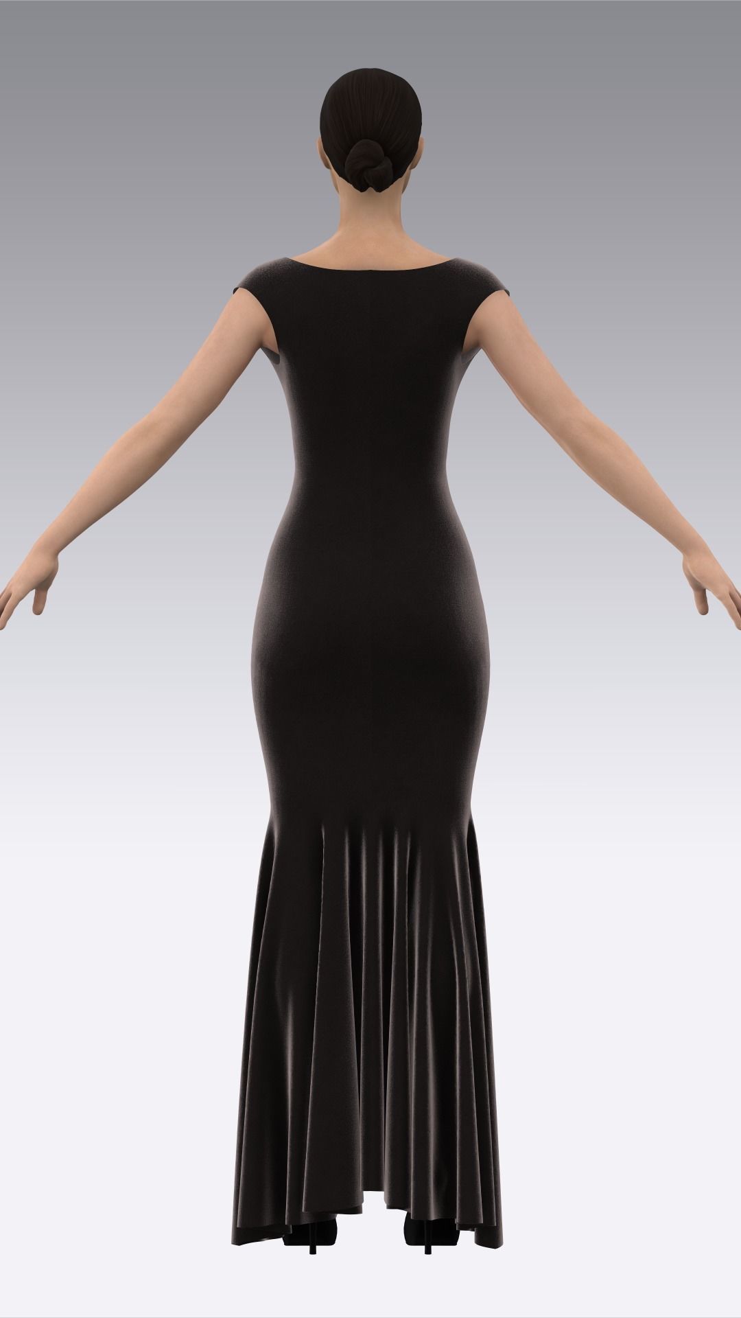Dress Outfits MD CLO 3D ZPRJ ZPAC project files 3D model_28