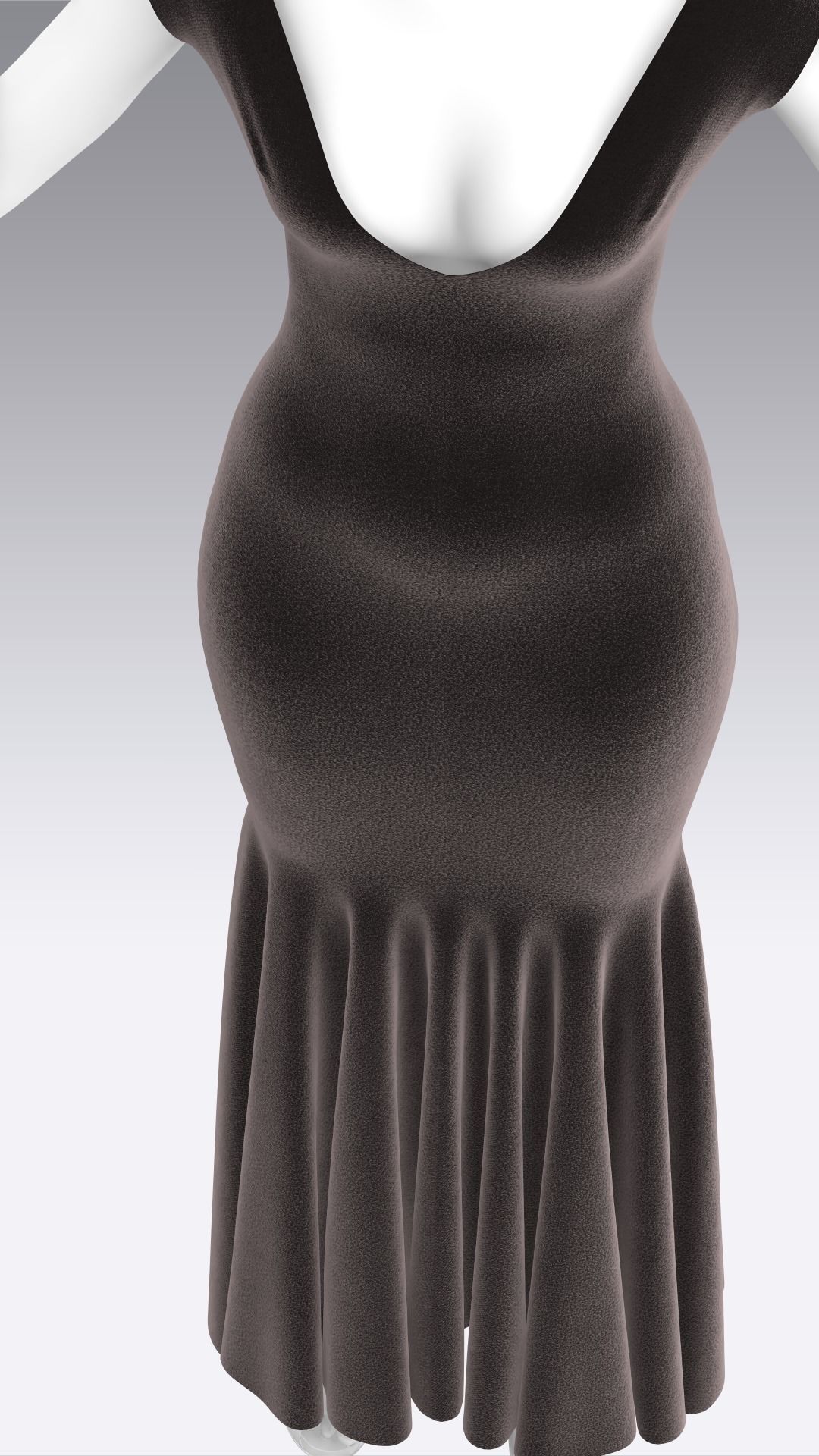 Dress Outfits MD CLO 3D ZPRJ ZPAC project files 3D model_42