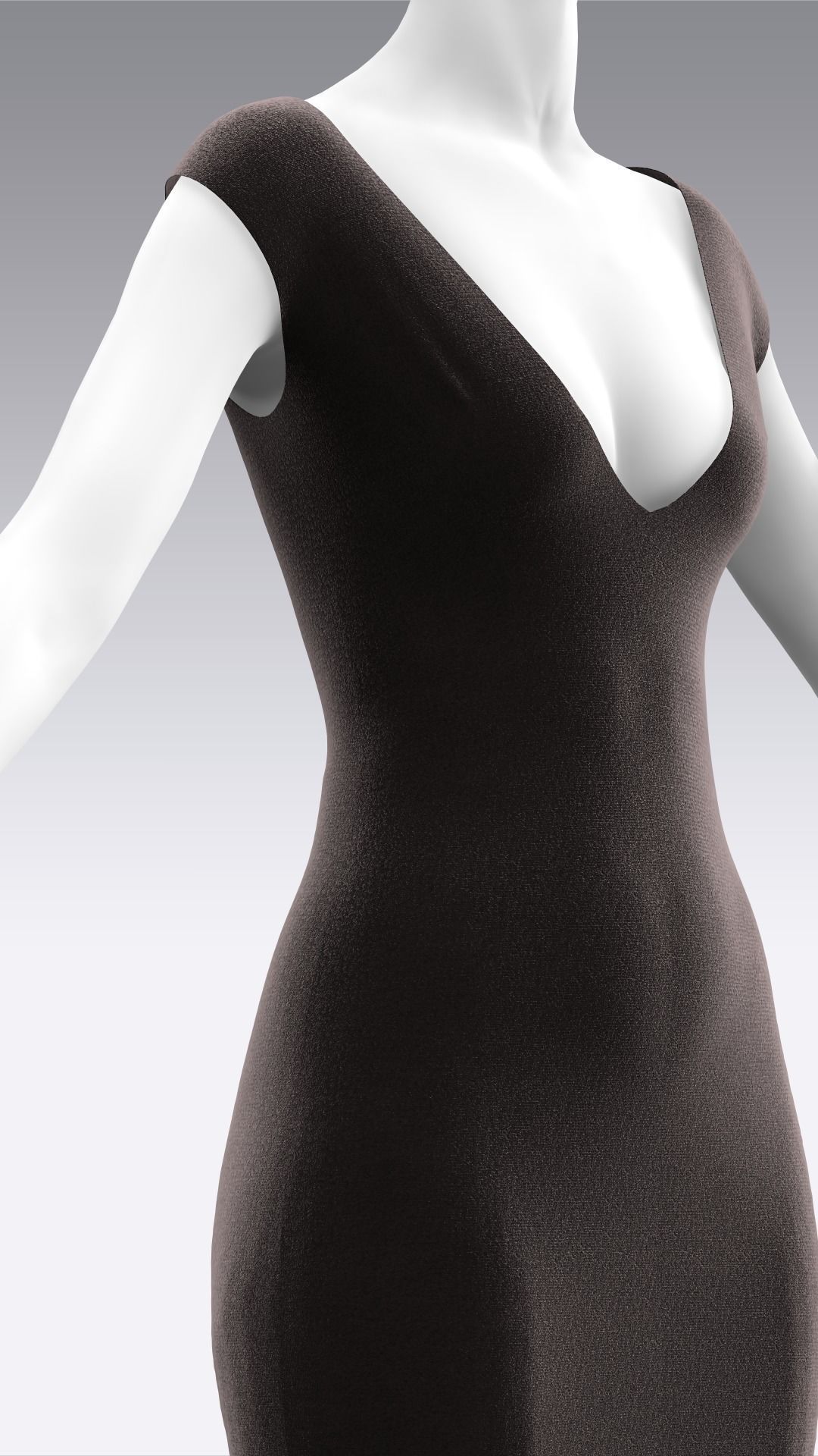 Dress Outfits MD CLO 3D ZPRJ ZPAC project files 3D model_38