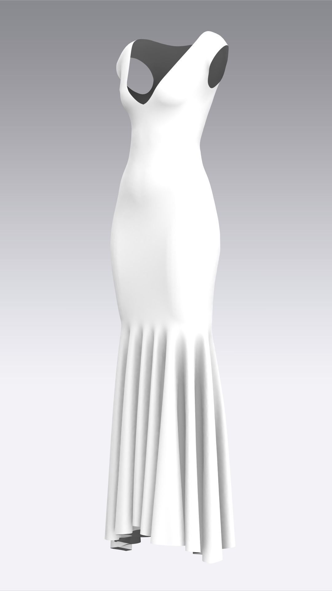 Dress Outfits MD CLO 3D ZPRJ ZPAC project files 3D model_8