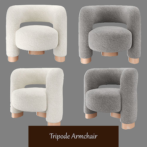 Sofa Collection martin masset 3D model 4
