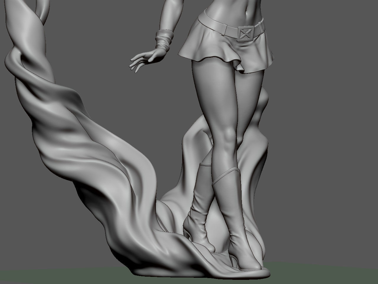 Jean Grey NSFW 3D print model_37
