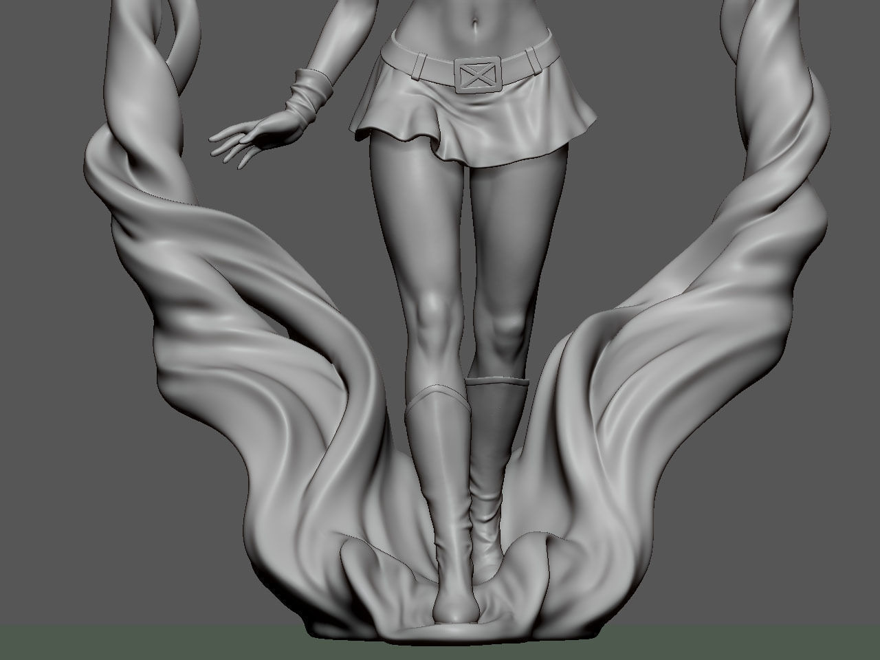 Jean Grey NSFW 3D print model_35