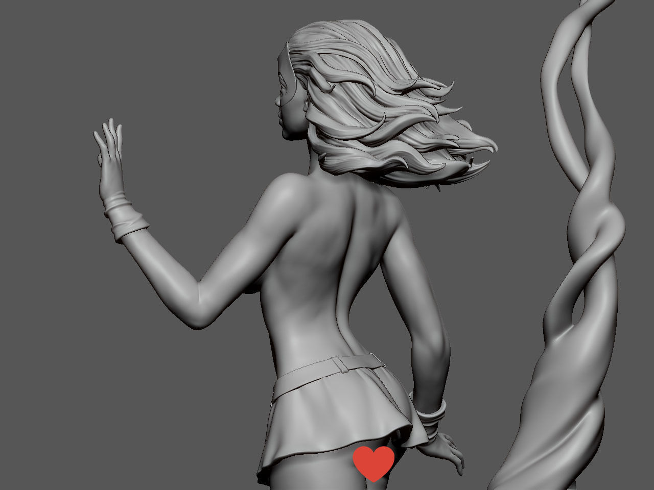 Jean Grey NSFW 3D print model_31
