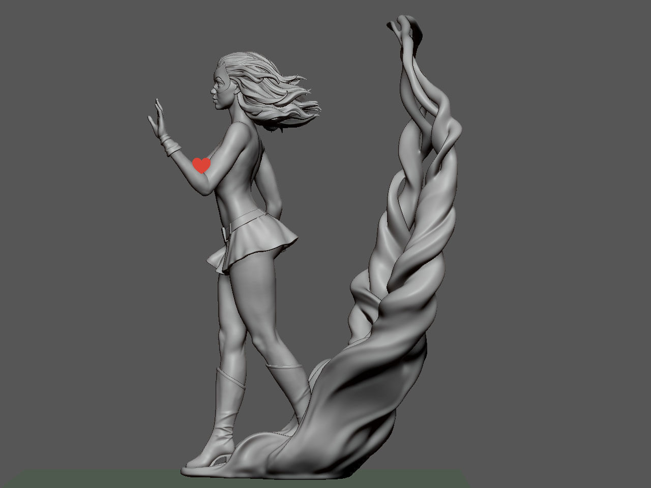Jean Grey NSFW 3D print model_15